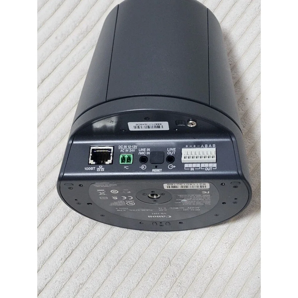 Canon VB-H41 Surveillance Camera PoE Compatible Operation